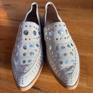 Cecilia studded, suede loafers - W7